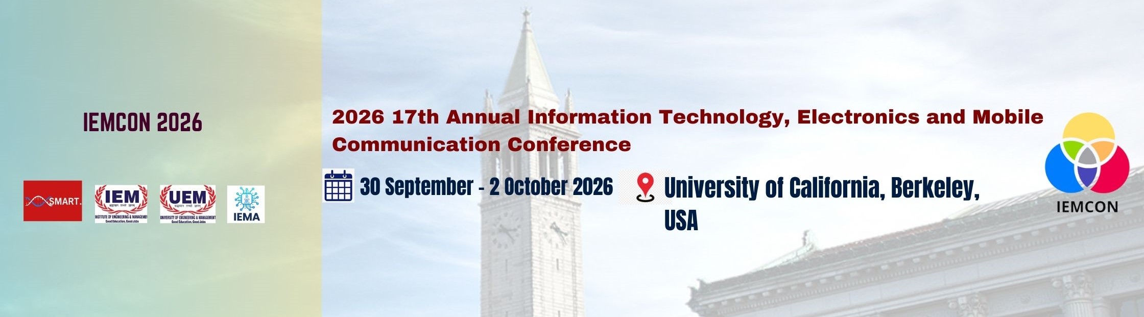 The 11th Annual IEEE Information Technology, Electronics and Mobile Communication Conference - 5